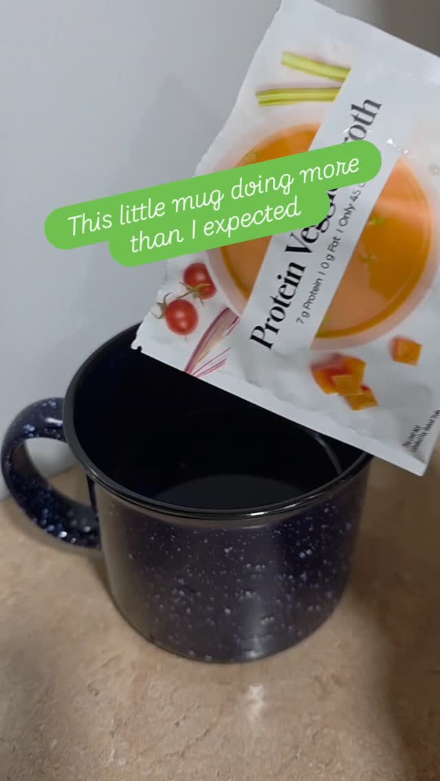 Day 3 of Protein Reset

This simple mug of warm veggie broth has quickly become one of my favorite parts of the day. It feels grounding — and honestly, really nourishing.

So far I’m noticing:
• Less bloating
• More steady energy
• Fewer cravings
• A calmer, more in-control feeling around food

This reset isn’t about restriction. It’s about fueling my body with protein, supporting gut health, and keeping things simple — especially in midlife.

If you’ve been feeling inflamed, tired, or stuck in the snack–crash cycle, this might be for you.

I’m hosting a Reset & Reshape info session Monday night if you’re curious.

Drop a ☕️ or message me for details 💚