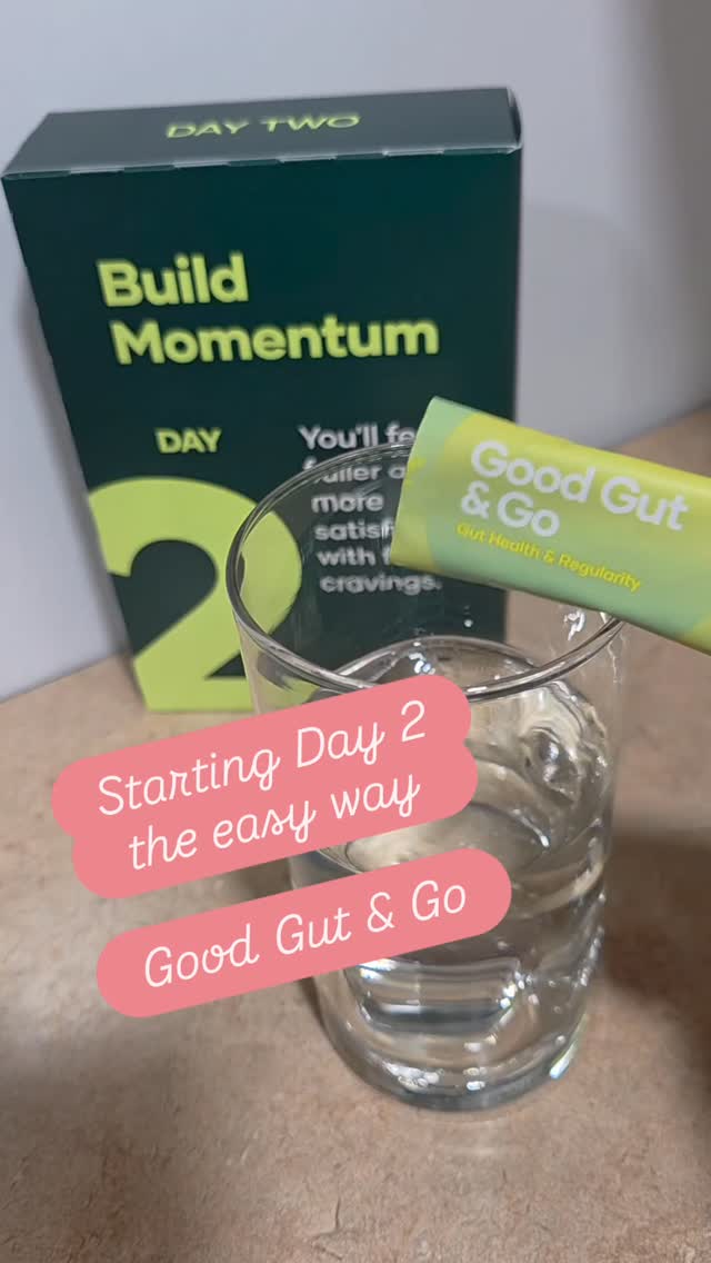 Day 2 of the Protein Reset 💚

And I have to say… Day 1 went really well.
I’m starting this reset with intention — not restriction.

Focusing on protein, gut support, and simple habits that actually work for this season of life.

This raspberry Good Gut in Go?
Easy. Delicious. And such a nice way to support digestion while resetting routines.

Midlife wellness isn’t about extremes anymore. It’s about:
 steady energy
 better digestion
 supporting blood sugar
 and feeling good in your body again

If you’ve been feeling a little off, inflamed, or stuck in a cycle of “starting over,” this gentle reset has been such a great place to begin.

Sometimes a simple reset is exactly what we need. 

Drop a 💚 if gut health or energy is something you’re working on too.