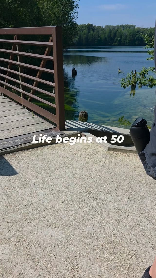 There’s something about this stage of life that makes you realize…

You don't have to wait for permission to enjoy your life.

Get outside.
Try something new.
Take the long way.
Make the memories.

We're not done yet. 

If you're in your 50s, 60s, or beyond, I hope you're making this chapter yours.